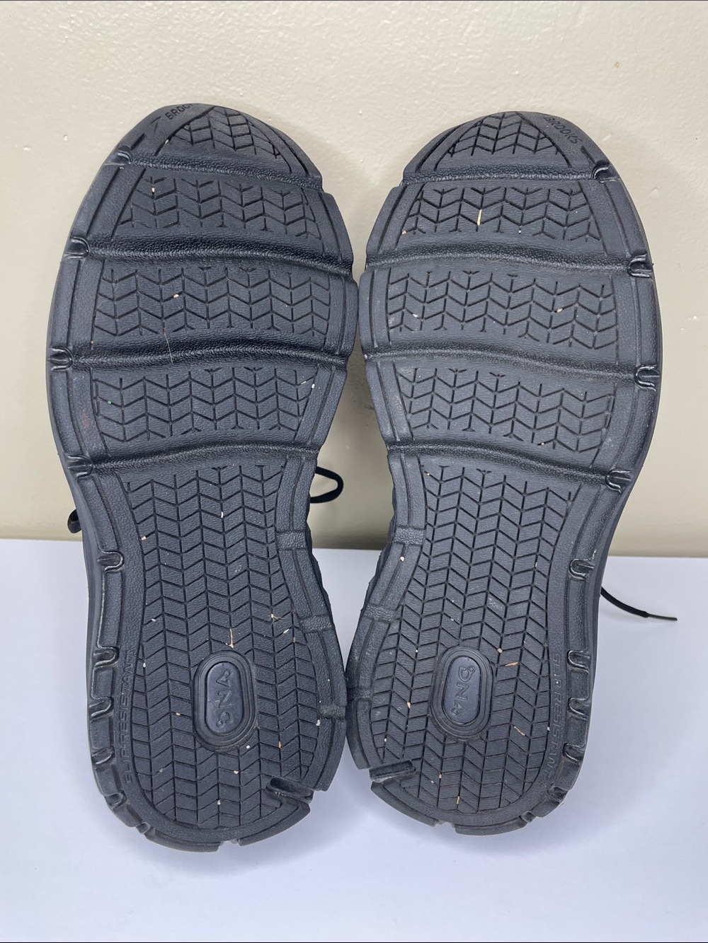 BROOKS Addition Walker 2 Woman’s Black Leather Shoes Size 11 EXTRA WIDE - Picture 5 of 12